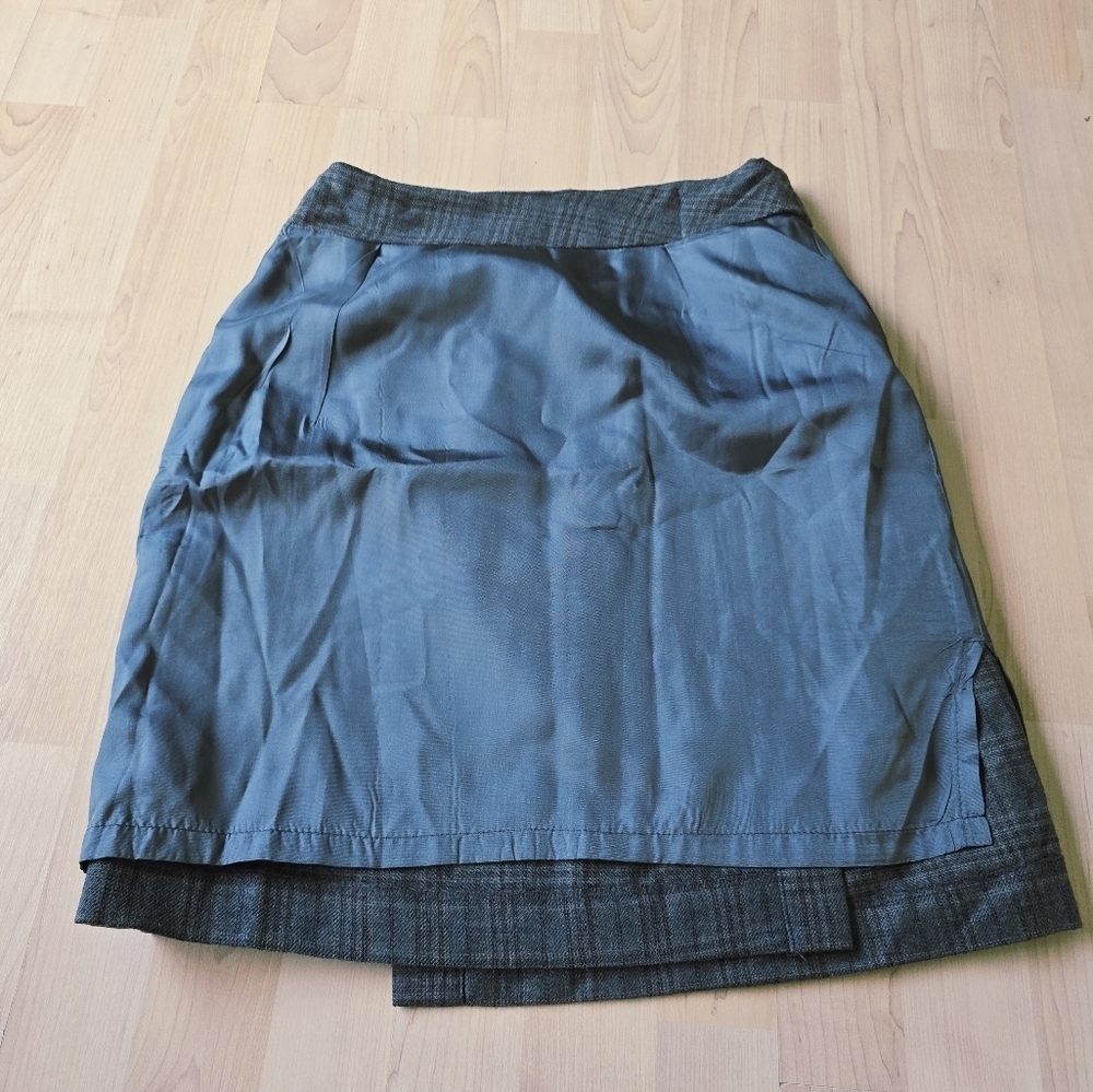 L.L.Bean Worsted Wool Skirt Size 6 - Picture 7 of 12